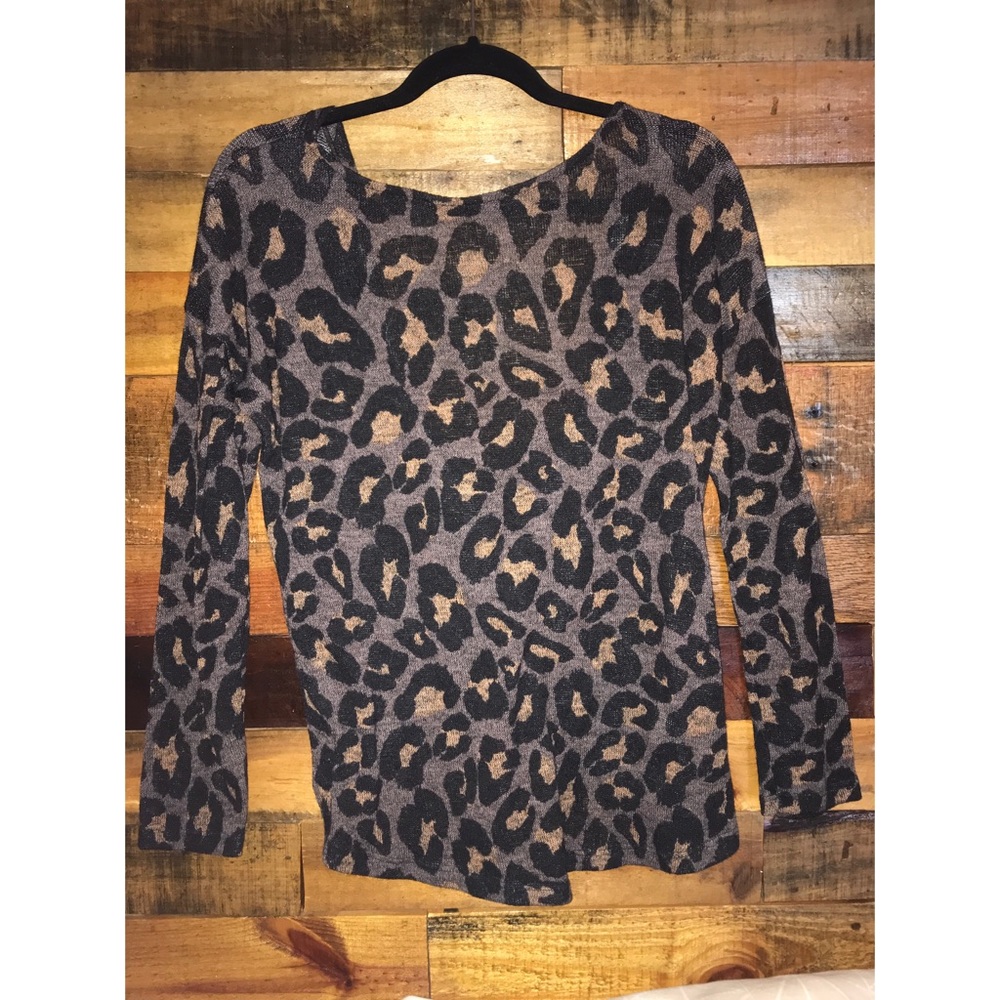 Cheetah Knot Sweater